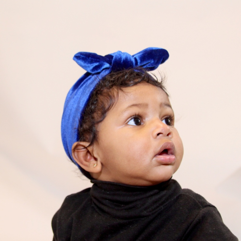 Turban Girl ( Vibrant Blue)